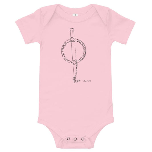 Bike Post | Short Sleeve Onesie | Toronto Collection - Alley Roots