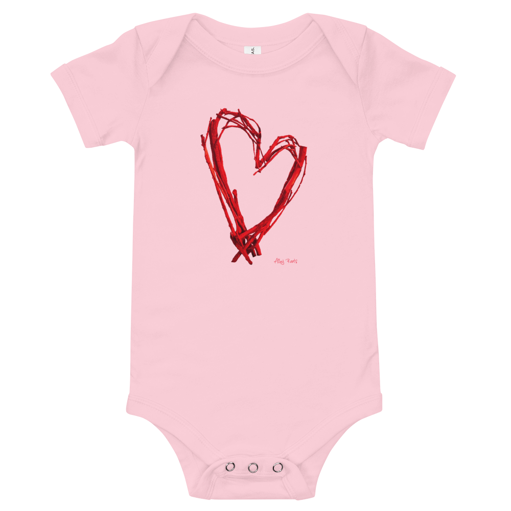Heart | Short Sleeve Onesie | Toronto Collection - Alley Roots