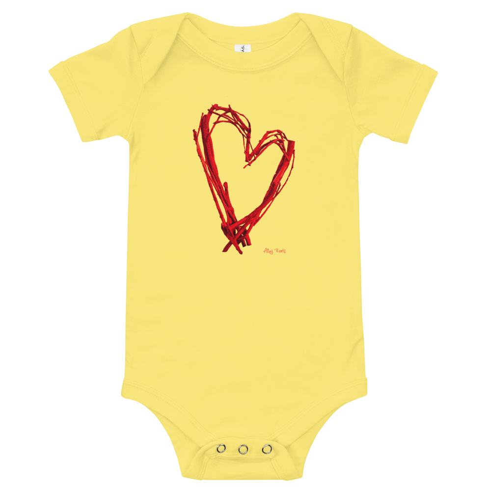 Heart | Short Sleeve Onesie | Toronto Collection - Alley Roots