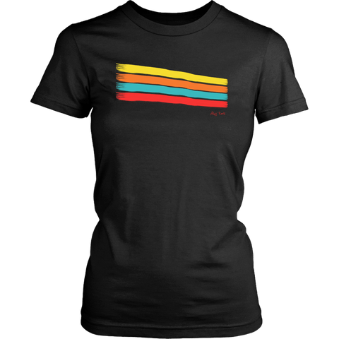 Leslieville T-Shirt For Her | Black | Toronto Collection - Alley Roots