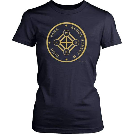 High Park T-Shirt For Her | Navy | Toronto Collection - Alley Roots