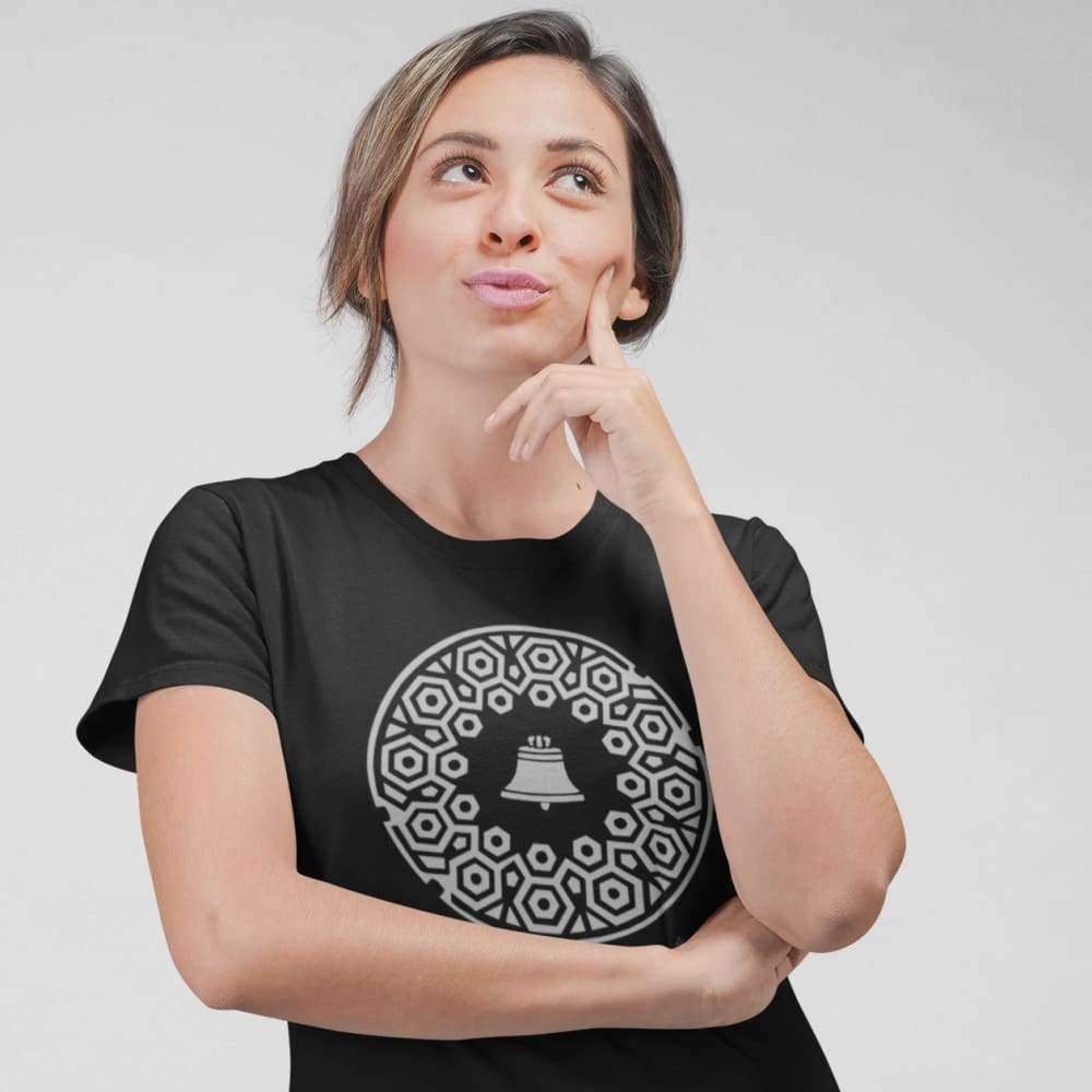 Manhole T-Shirt for Her | Black | Toronto Collection - Alley Roots