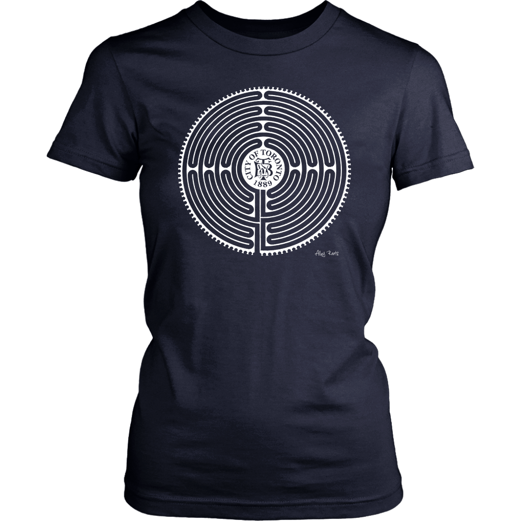 Labyrinth T-Shirt | Toronto - Alley Roots