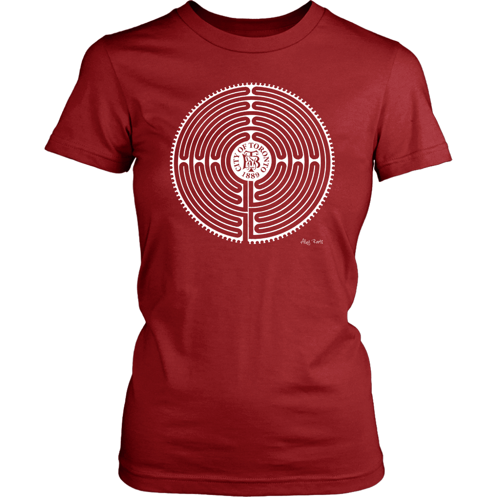 Labyrinth T-Shirt | Toronto - Alley Roots