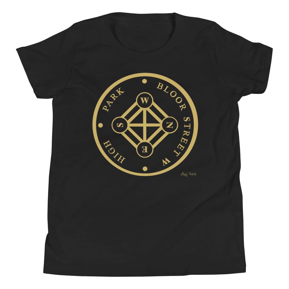 High Park | Youth Tee | Black | Toronto Collection - Alley Roots