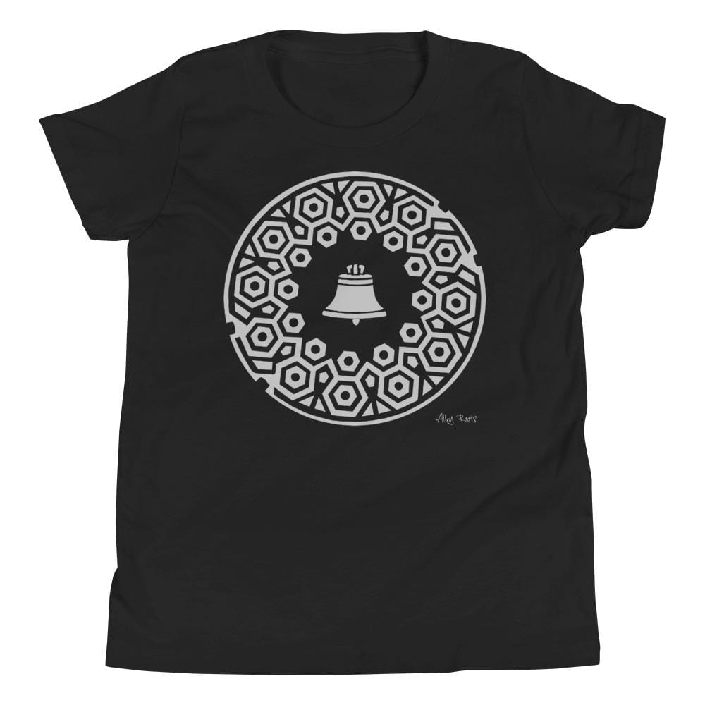 Manhole | Youth Tee | Black | Toronto Collection - Alley Roots