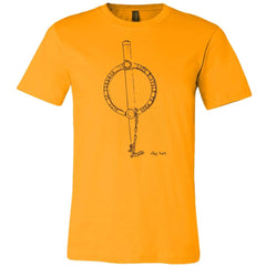 Bike Post T-Shirt | Yellow | Toronto Collection - Alley Roots