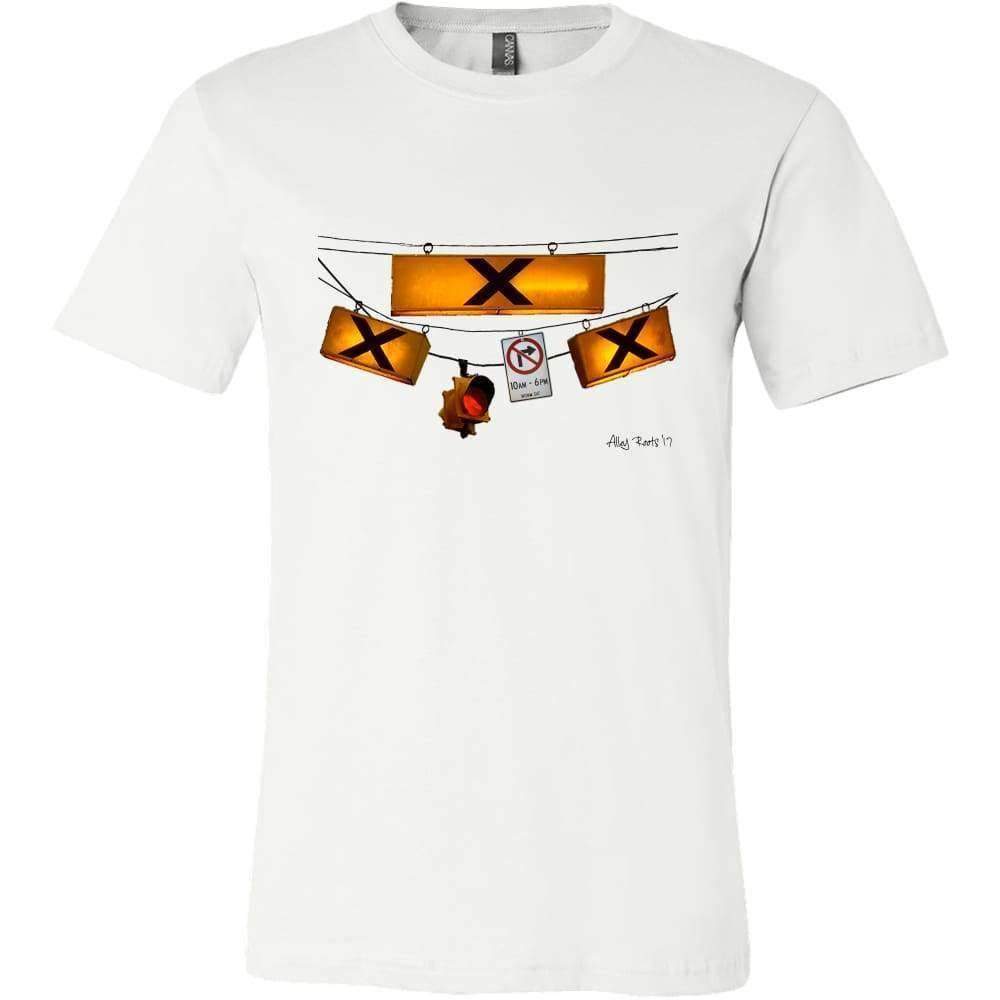 Crosswalk T-Shirt | White | Toronto Collection - Alley Roots
