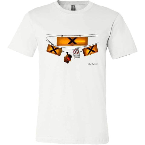 Crosswalk T-Shirt | White | Toronto Collection - Alley Roots