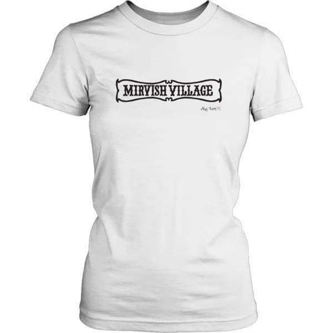Mirvish Village T-Shirt for Her | White | Toronto Collection - Alley Roots