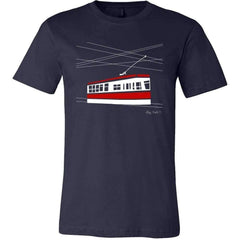 Streetcar T-Shirt | Navy | Toronto Collection - Alley Roots